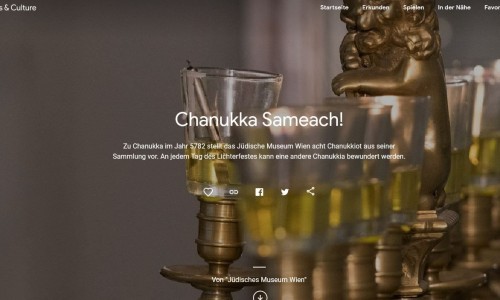 “Chanukkah Sameach.” Jewish Museum Vienna introduces a new virtual exhibition on Google Arts & Culture
